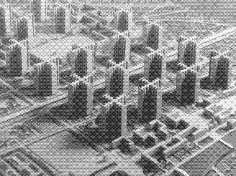 Le Corbusier’s plans for central Paris: This is the ideal modern city. You may not like it, but this is what peak performance looks like.