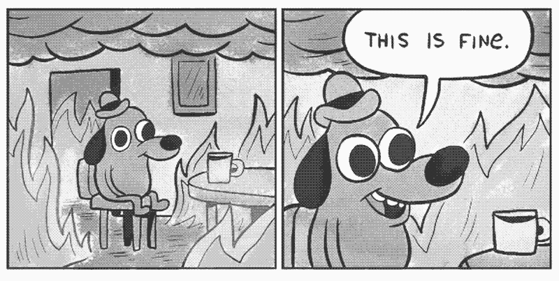 Pictured: Average workplace reality.