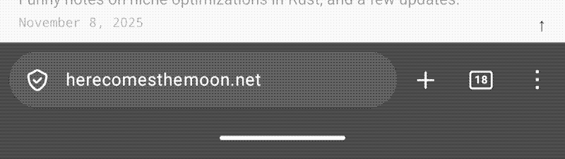 Firefox mobile&rsquo;s UI bar.